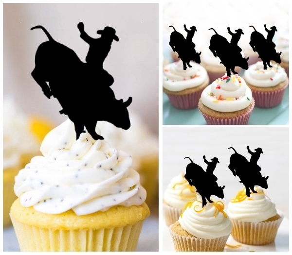 Laser Cut Spanish Bullfighter cupcake topper