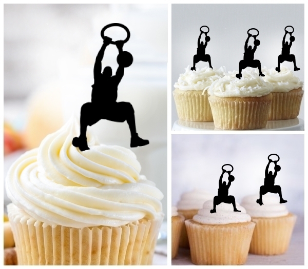 Laser Cut Basketball Dunk cupcake topper