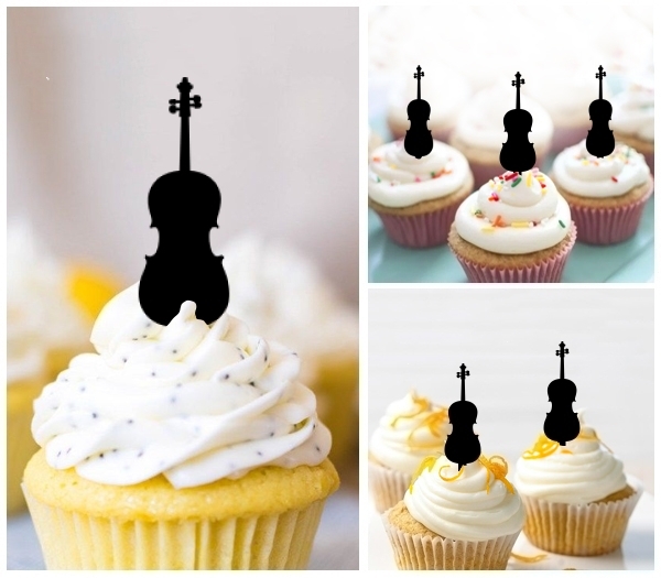 Acrylic Toppers Violin Design
