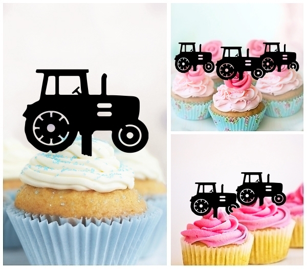 Acrylic Toppers Farm Tractor Design