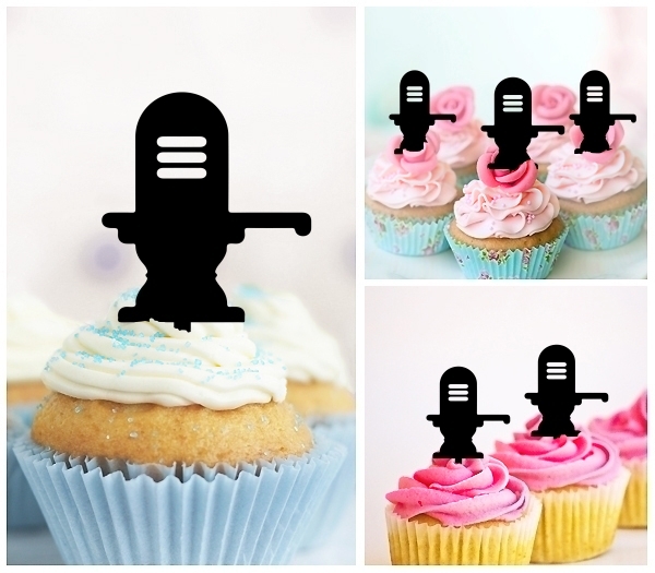 Laser Cut Shiva Lingam cupcake topper