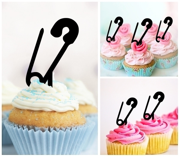 Laser Cut Sewing Pin cupcake topper