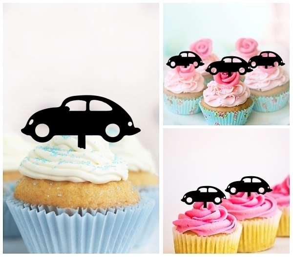 Acrylic Toppers Vintage Car Design