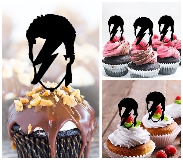 Acrylic Toppers David Bowie Design