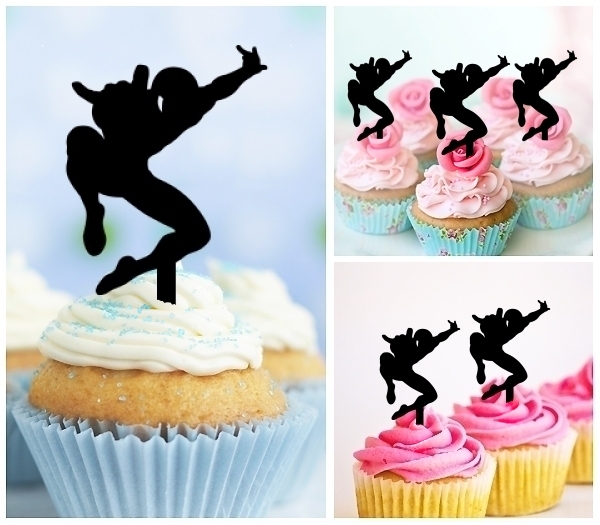 Laser Cut Spiderman Spitting Web cupcake topper