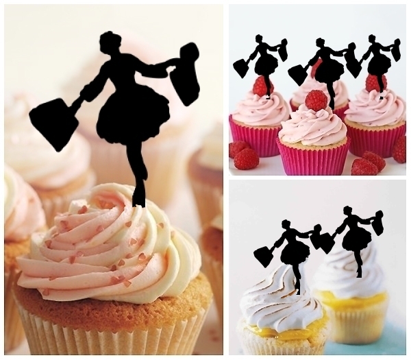 Laser Cut Sound of Music cupcake topper