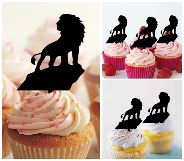 Laser Cut Lion King cupcake topper