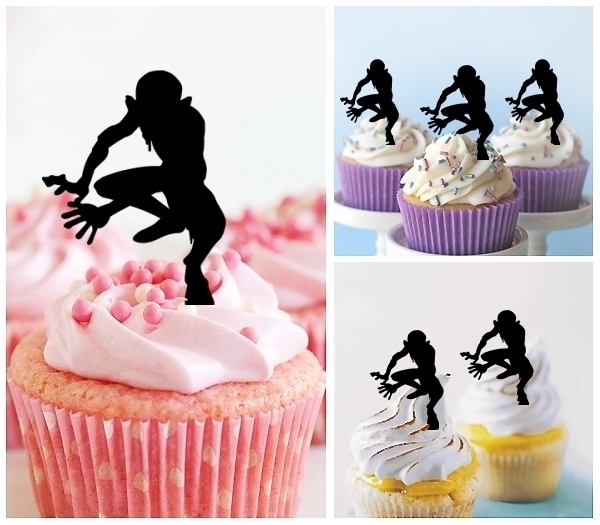 Laser Cut Gollum cupcake topper