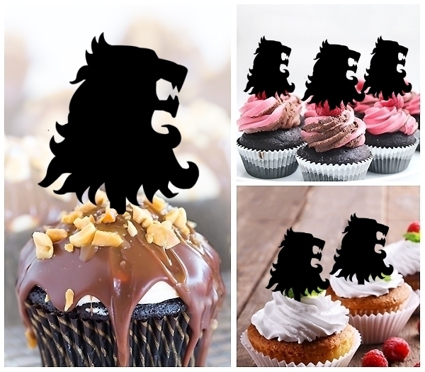 Laser Cut Jaime Lannister Game of Thrones cupcake topper