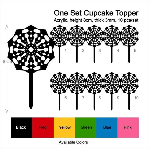 Ferris Wheel Cupcake