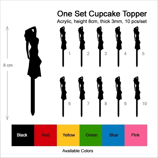 Model Woman Cupcake