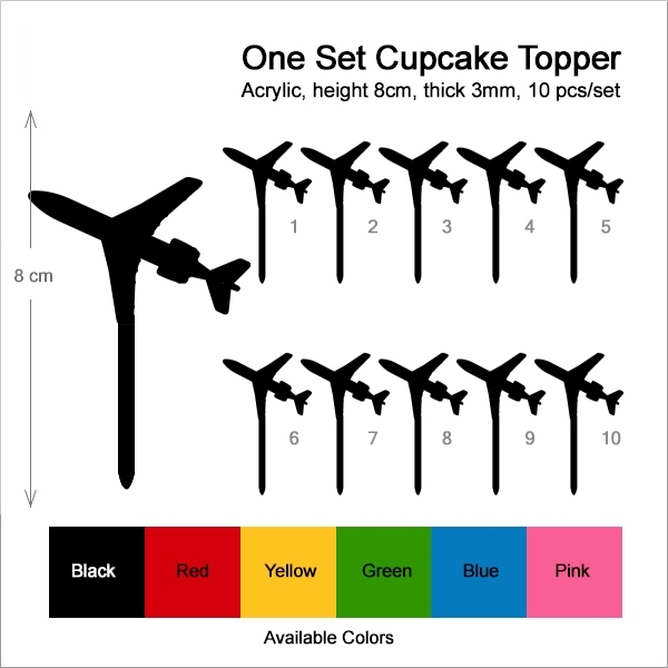 Airplane Cupcake