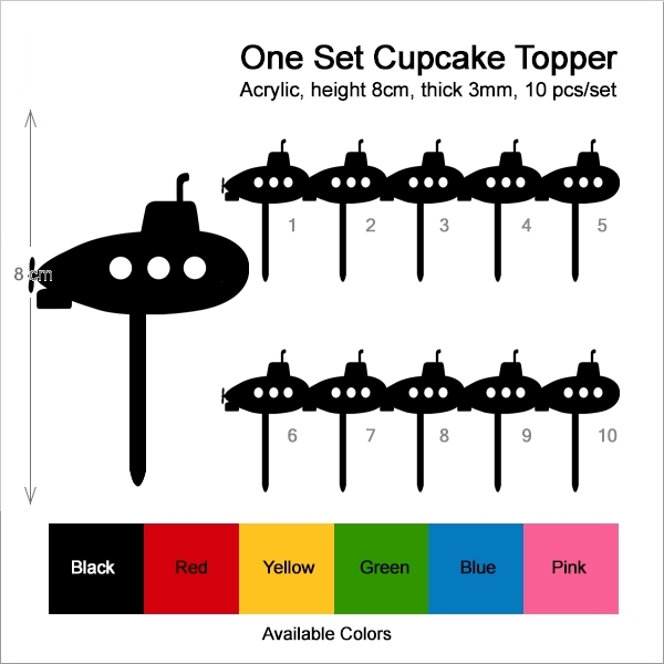 Submarine Cupcake