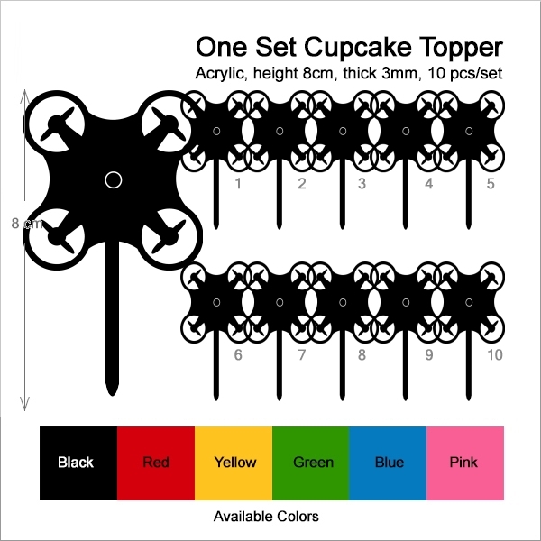 Drone Cupcake