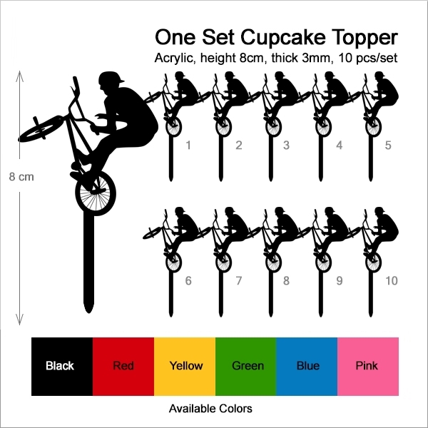 Bicycle Boy Extreme Cupcake