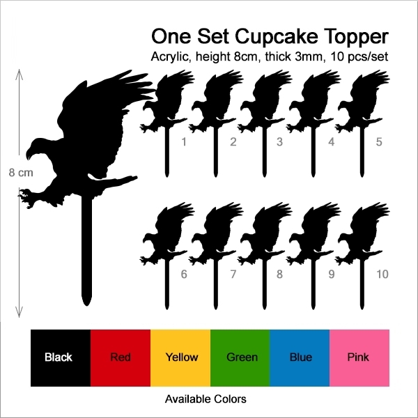 Eagle Attacking Cupcake