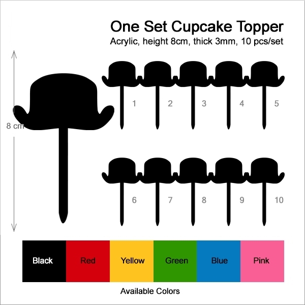 Top Hat Cupcake