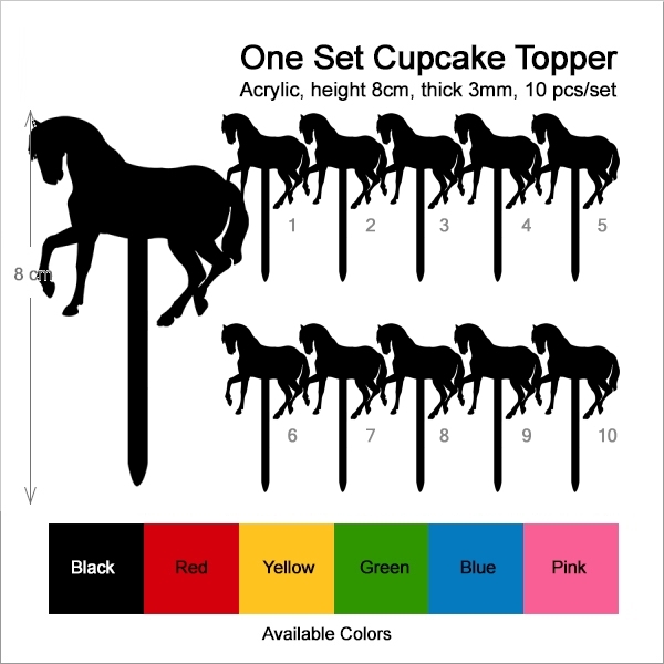 Horse Cupcake