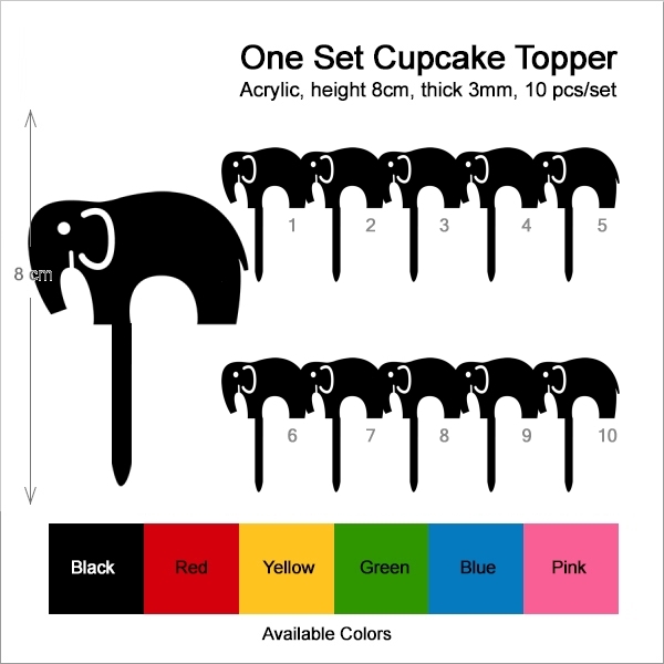 Elephant Cupcake