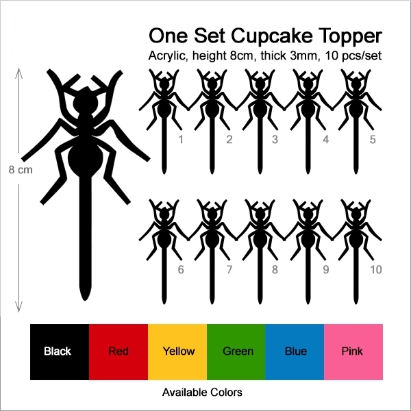 Ant Cupcake