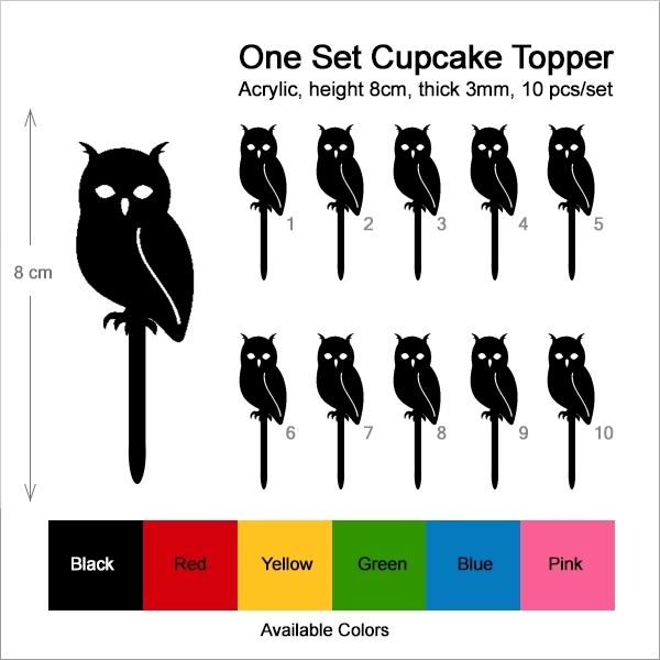 Night Owl Cupcake