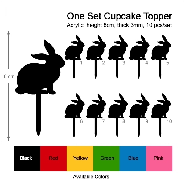 Rabbit Bunny Cupcake