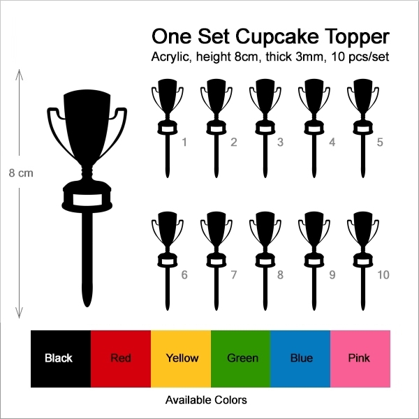 Trophy Champion Cupcake