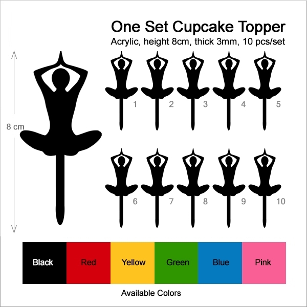 Yoga Balance Cupcake