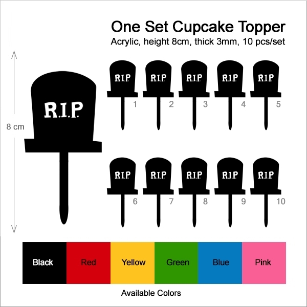 Grave RIP Cupcake