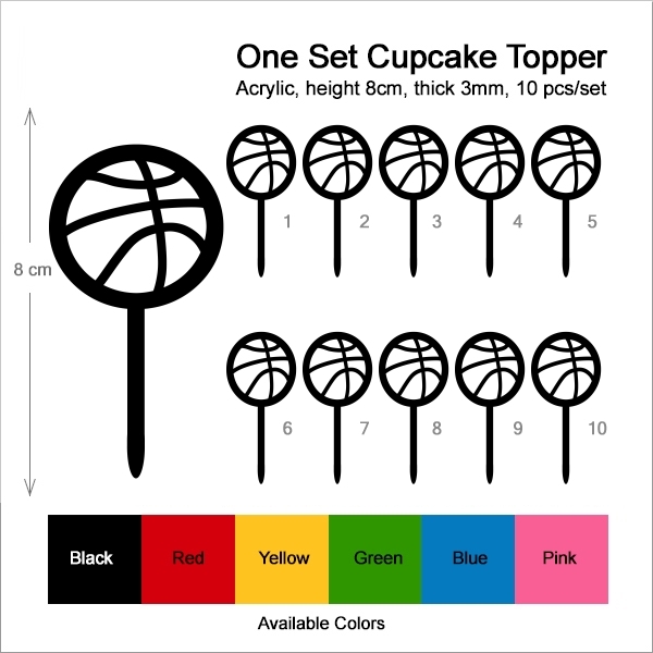 Basketball Cupcake