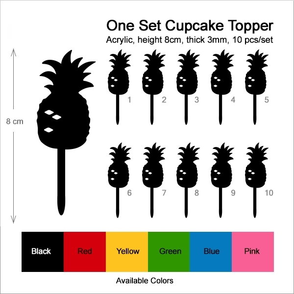 Pineapple Cupcake