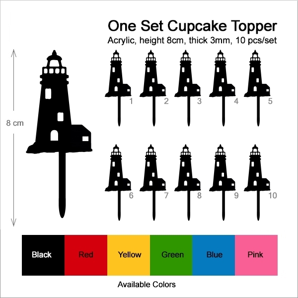 Lighthouse Cupcake