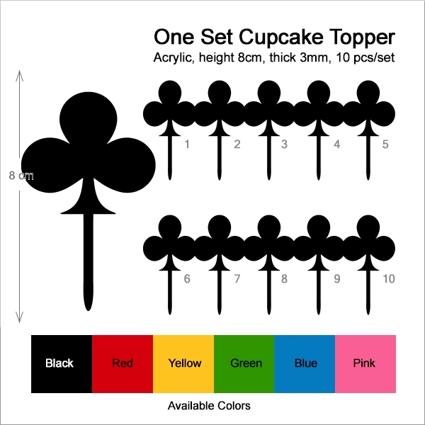 Card Club Poker Cupcake