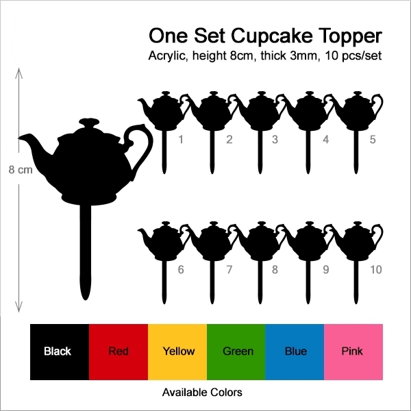 Tea Pot Cupcake