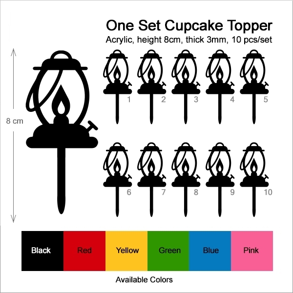 Oil lamp Gas lighting Cupcake