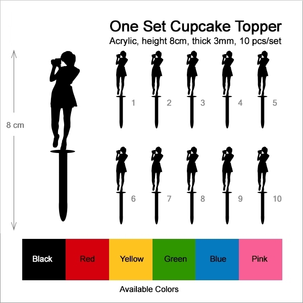 Photographer Female Cupcake