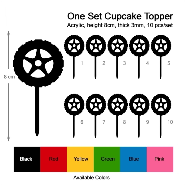 Truck Wheel Cupcake