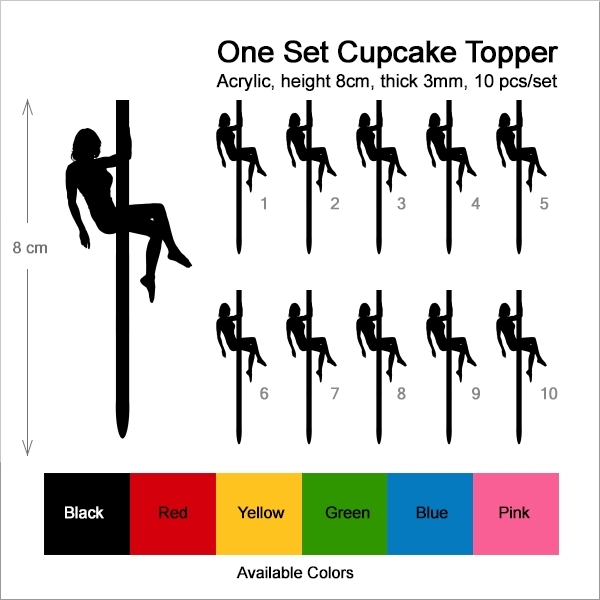 Pole Dance Female Cupcake