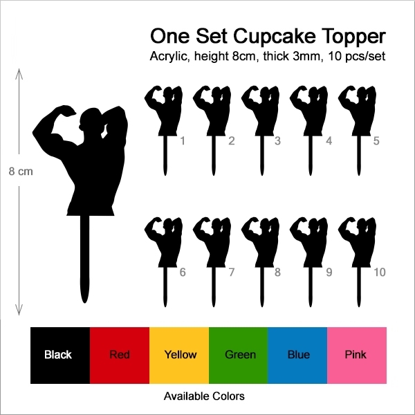 Muscle Fitness Gim Cupcake