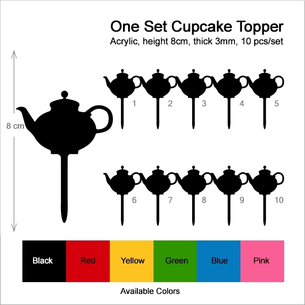 Teapot Cupcake