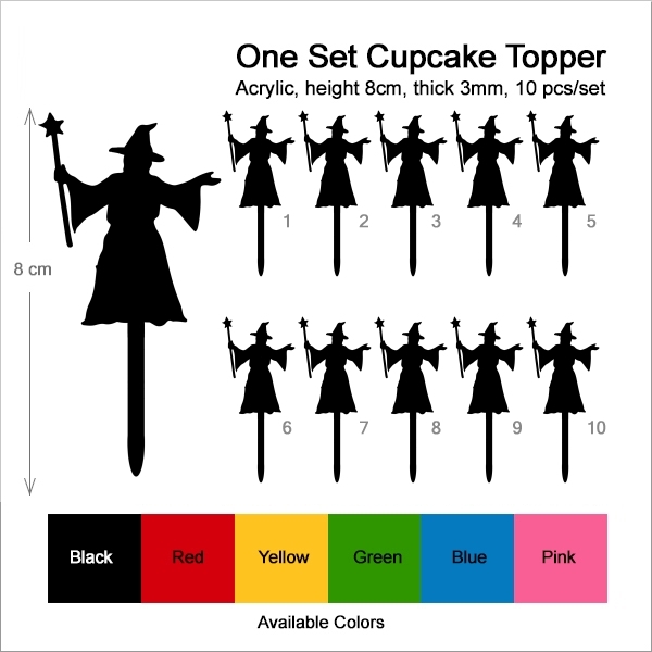 Magician Wizard Cupcake