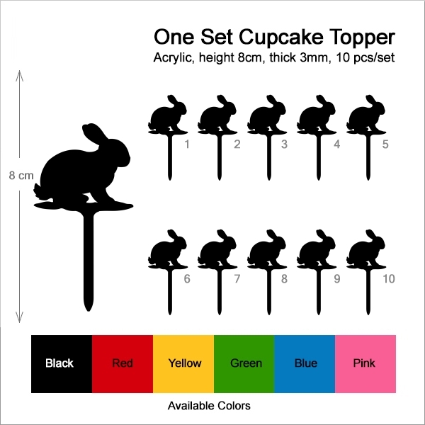 Bunny Barn Yard Animal Farm Cupcake