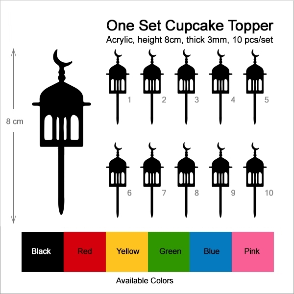 Mosque Castle Cupcake