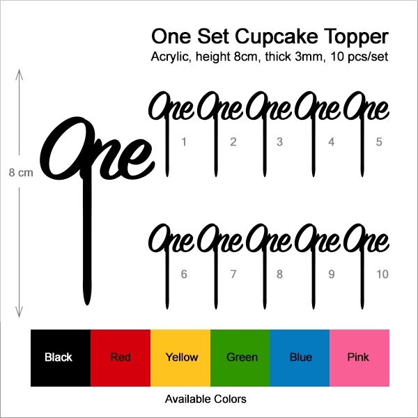 One Text Cupcake