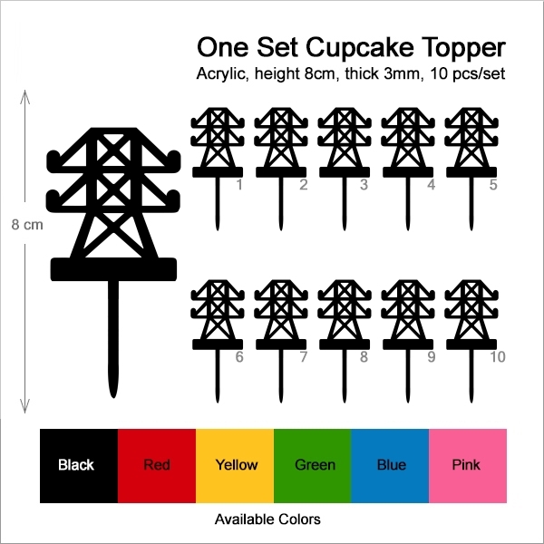 Electric Tower Cupcake