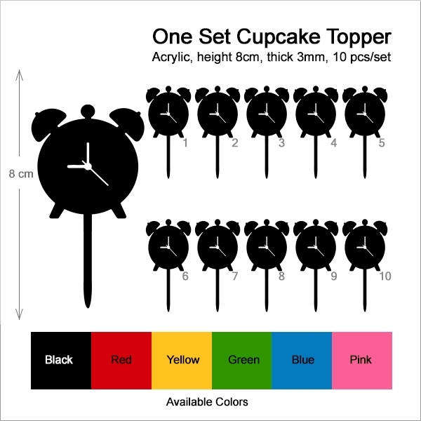 Alarm Clock Cupcake