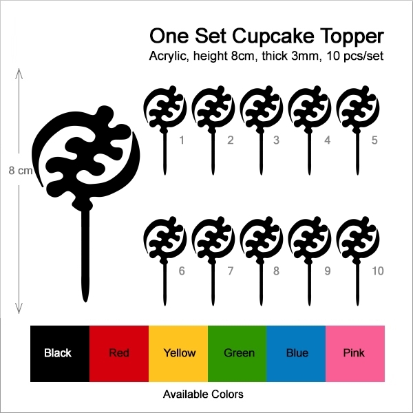 Adinkra Ghana Cupcake