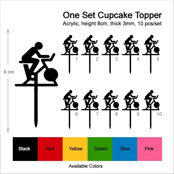 Fitness Cycling Machine Cupcake