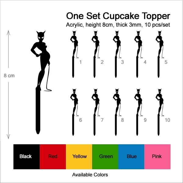 Catwoman Cupcake