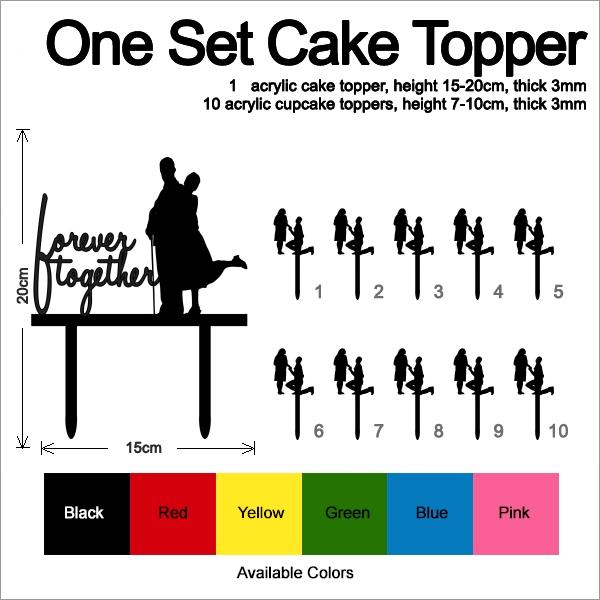 Desciption Forever Together Cupcake